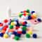 12 Packs: 80 ct. (960 total) 1" Multicolor Pom Poms by Creatology™